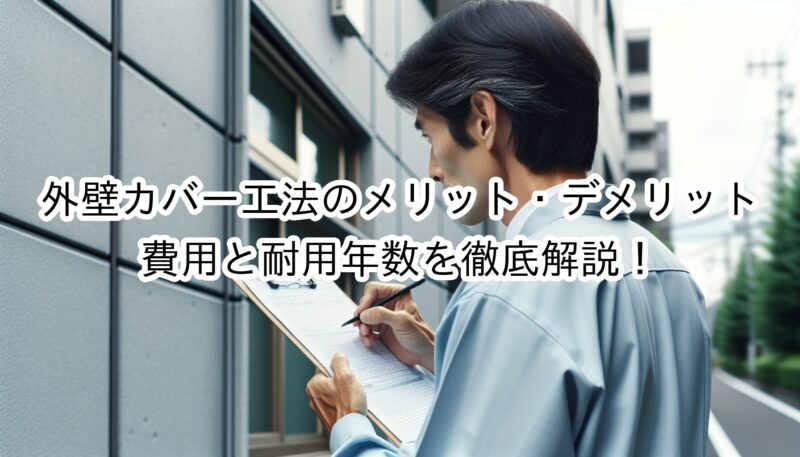 【外壁カバー工法のメリット・デメリット】費用と耐用年数を徹底解説！